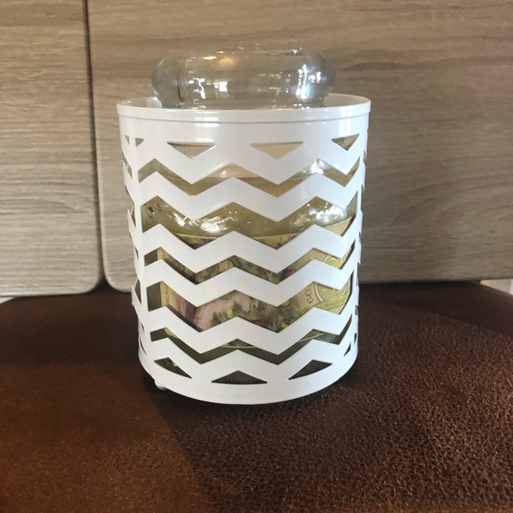 Chevron candle holder - Picture 2 of 2